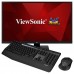 ViewSonic 24" Monitor Plus Logitech Wireless Keyboard And Mouse Combo
